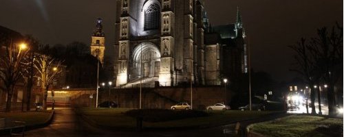 Collégiale Sainte Waudru et Beffroi de Mons